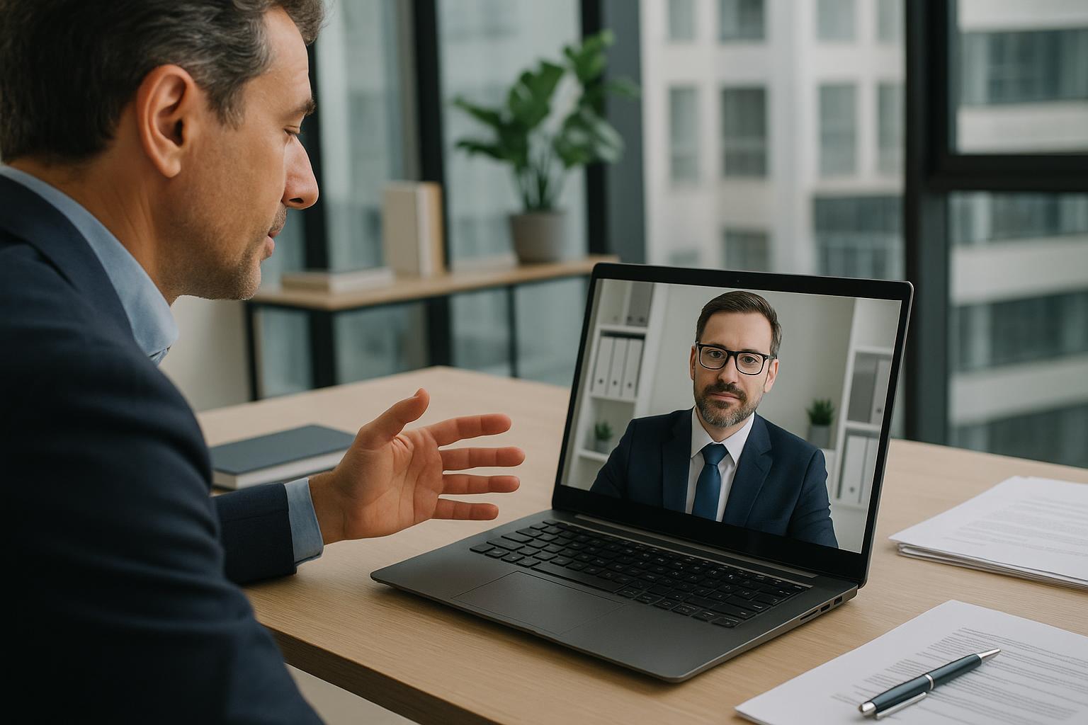 Videochiamata con consulente del lavoro